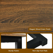 Load image into Gallery viewer, 3-Piece Kitchen Dining Table Set with 2 Benches for Limited Space -Natural