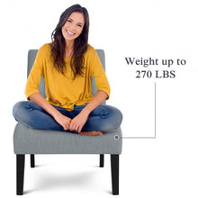 Load image into Gallery viewer, Modern Upholstered Armless Cozy Fabric Chair