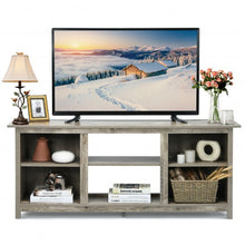Load image into Gallery viewer, 2-Tier Entertainment Media Console Center-Gray