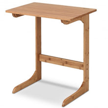 Load image into Gallery viewer, Home Office Bamboo End Side Sofa Laptop Desk