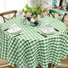 Load image into Gallery viewer, 2 Pcs Stain Resistant and Wrinkle Resistant Table Cloth-Green