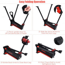 Load image into Gallery viewer, 660LBS Portable Clamping Sawhorse Work Bench