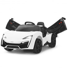 Load image into Gallery viewer, 12V 2.4G RC Electric Vehicle with Lights-White