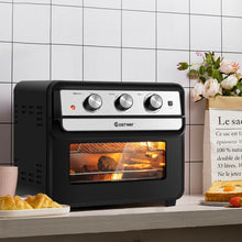 Load image into Gallery viewer, 23 QT 6-in-1 Air Fryer Toaster Oven with 9 Accessories