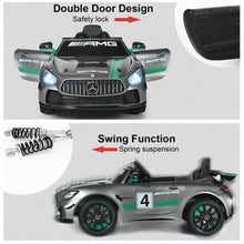 Load image into Gallery viewer, 12V Mercedes Benz AMG Licensed Kids Ride On Car-Light Gray