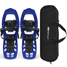 Load image into Gallery viewer, 22 inch Lightweight All Terrain Snowshoes with Bag Anti-Slip-Blue