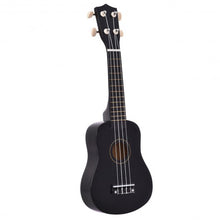 Load image into Gallery viewer, 21" 4-String Acoustic Ukulele Musical Instrument-Black