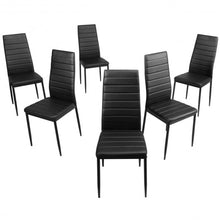 Load image into Gallery viewer, Set of 2 or 6 High Back Dining Chairs-Set of 6