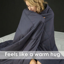 Load image into Gallery viewer, 10 lbs Removable Super Weighted Blanket with Glass Bead
