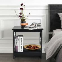 Load image into Gallery viewer, X-Design Display Accent Sofa Side Nightstand Table-Black