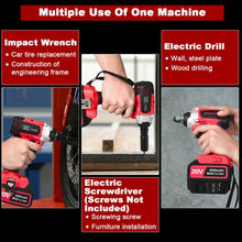 Load image into Gallery viewer, 20V Cordless Impact Wrench Brushless with 4.0 AH Battery