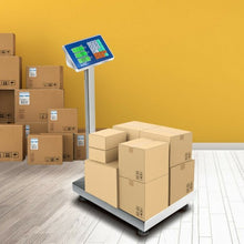 Load image into Gallery viewer, 660 lbs Weight Platform Scale Digital Floor Folding Scale