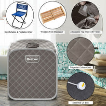 Load image into Gallery viewer, 2L Portable Folding Steam Sauna Spa-Gray