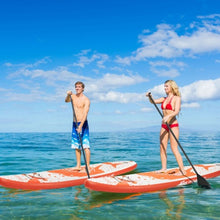 Load image into Gallery viewer, Inflatable Stand Up Paddle Board with Backpack Aluminum Paddle Pump-M