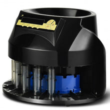 Load image into Gallery viewer, Auto Coin Sorter Dispenser Counting with Coin Tubes & LED Display
