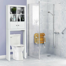 Load image into Gallery viewer, Over the Toilet Storage Rack Bathroom Space Saver with Adjustable Shelf