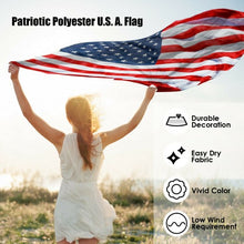 Load image into Gallery viewer, 3' x 5' US American Printed Flag