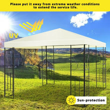 Load image into Gallery viewer, 10' x 10' Patio Gazebo Canopy Tent Garden Shelter