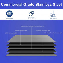 Load image into Gallery viewer, Stainless Steel Sink NSF Wall Mount Hand Washing Sink w/ Faucet and Back Splash