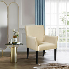 Load image into Gallery viewer, Executive Guest Chair Reception Waiting Room Arm Chair-Beige