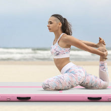 Load image into Gallery viewer, Air Track Inflatable Gymnastics Tumbling Mat with Pump-Pink