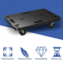 Load image into Gallery viewer, 1200lbs Weight Capacity Furniture Dolly with Interlocking System