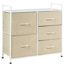 Load image into Gallery viewer, 5 Dorm Room Unit Side Drawers Storage-Beige