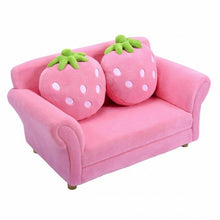 Load image into Gallery viewer, BL/PI Kids Strawberry Armrest Chair Sofa-Pink