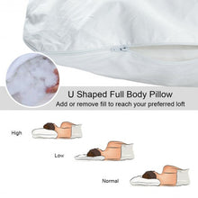 Load image into Gallery viewer, Pregnancy Full Body U Shaped Nursing Cushion