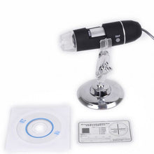 Load image into Gallery viewer, 50-500X 2MP USB 8 LED Light Digital Microscope Magnifier