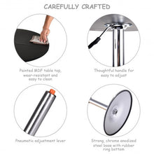 Load image into Gallery viewer, Height Adjustable Round Bar Table