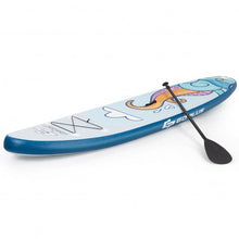Load image into Gallery viewer, 11 ft Inflatable Stand Up Paddle Board Surfboard with Aluminum Paddle Pump-11 ft