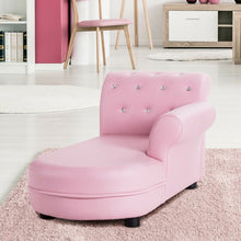 Load image into Gallery viewer, Armrest Relax Chaise Lounge Kids Sofa