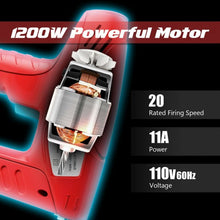 Load image into Gallery viewer, Electric Staple Gun Kit 2-in-1 Brad Nailer