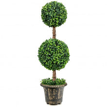 Load image into Gallery viewer, 36 Inch Artificial Double Ball Tree Indoor and Outdoor UV Protection
