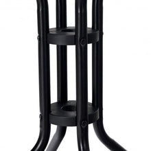 Load image into Gallery viewer, 32" Outdoor Patio Round Tempered Glass Top Table with Umbrella Hole