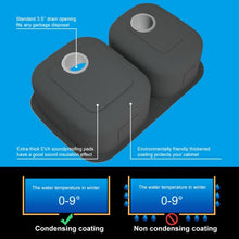 Load image into Gallery viewer, 32" Stainless Steel Double Bowl Kitchen Sink