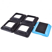 Load image into Gallery viewer, 16" x 16" Adjustable 4 Risers Lightweight Aerobic Pedals