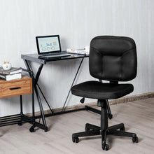 Load image into Gallery viewer, Low-Back Office Chair with Adjustable Height & Lumbar Support