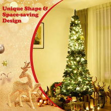Load image into Gallery viewer, PVC Artificial Slim Pencil Christmas Tree-7'