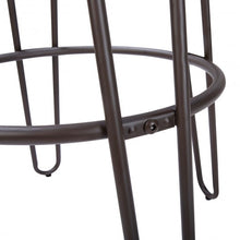 Load image into Gallery viewer, 3 pcs Wood Round Bar Table Bistro Stool Set