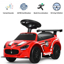 Load image into Gallery viewer, Kids Maserati GT MC Trofeo Ride On Push Car Toddlers Walker