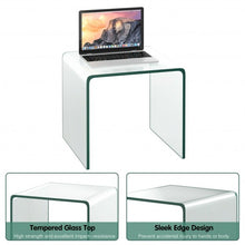 Load image into Gallery viewer, Tempered Sofa Side Glass End Table