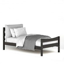 Load image into Gallery viewer, Twin Size Platform Bed Frame Foundation Slat Support -Espresso
