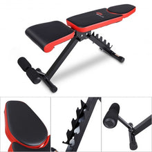 Load image into Gallery viewer, Adjustable Weight Bench Strength Workout Dumbbell Bench