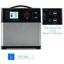 Load image into Gallery viewer, 400 Wh Portable Solar Power Supply Energy Generator