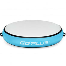 Load image into Gallery viewer, 40" Inflatable Round Gymnastic Mat Tumbling Floor Mat with Electric Pump-Blue