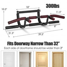 Load image into Gallery viewer, Pull Up Bar for Doorway Fitness Chin Up for Home Gym