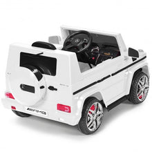 Load image into Gallery viewer, Mercedes Benz G65 Licensed Remote Control Kids Riding Car-White