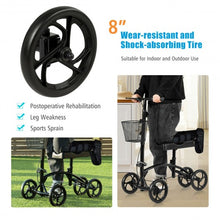 Load image into Gallery viewer, Medical Knee Scooter for Foot Injuries Ankles Surgery-Black